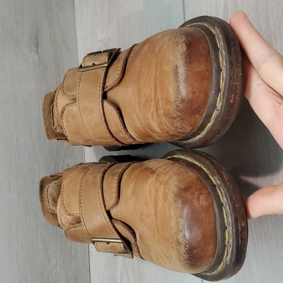 Vintage Dr.Martens Womens 11481 Y2K Chunky Tractor Platform shoes boots sz US 6 - Picture 4 of 12